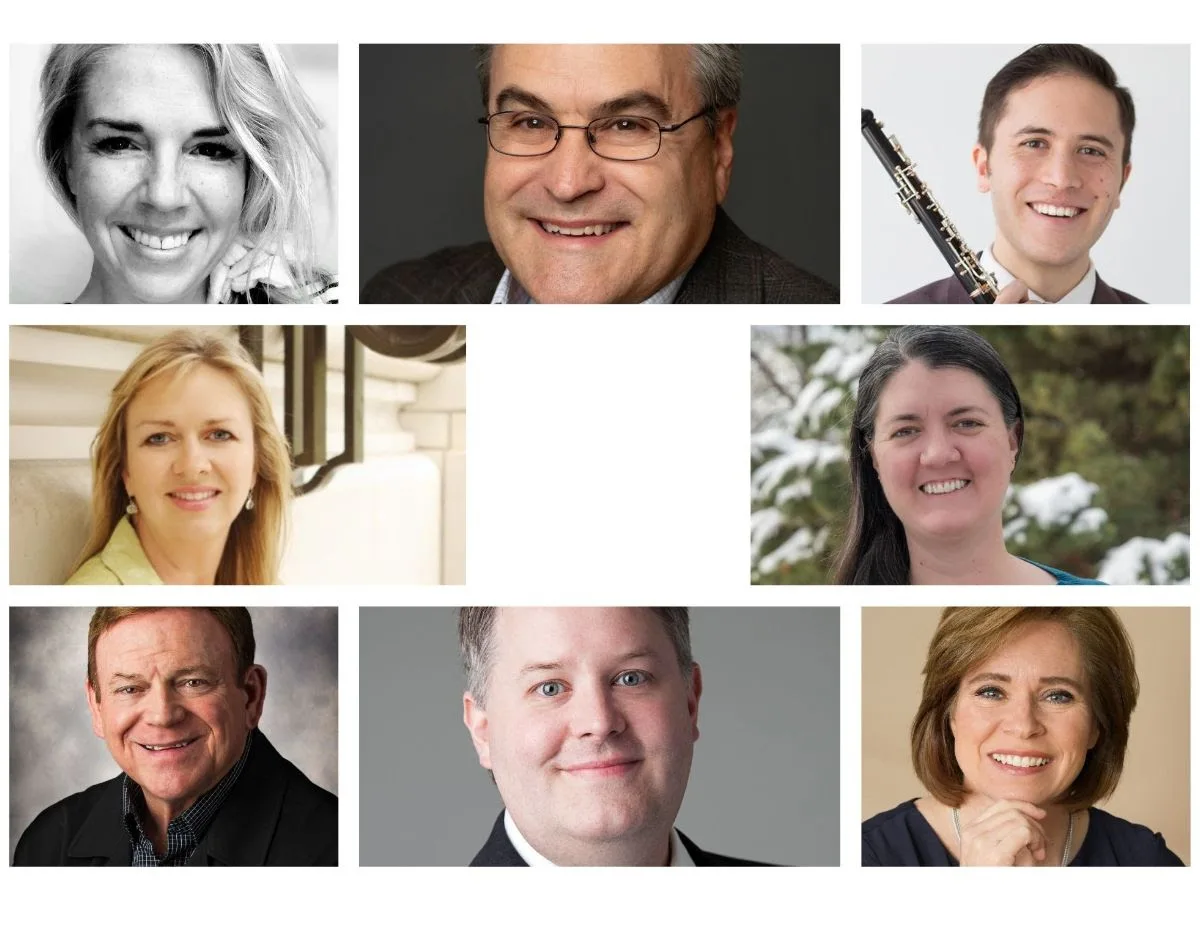 Performers from the Reflections concert presented by the Timpanogos Chamber Music Series