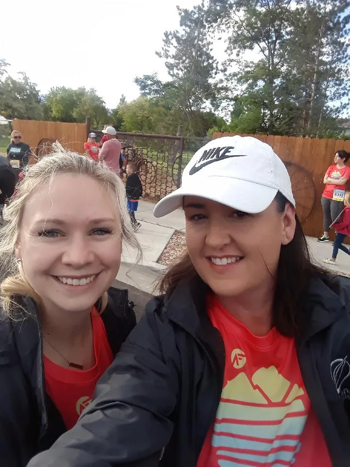 American Fork Cancer Run participant