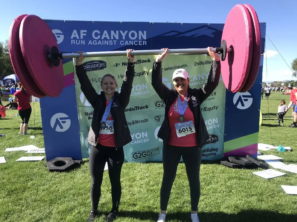 American Fork Cancer Run participants