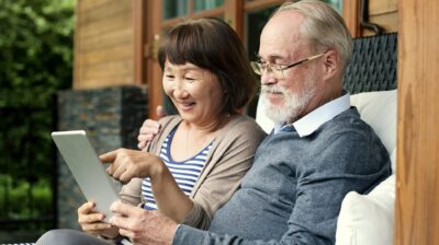 Senior People Communication Connection Concept Senior People Communication Connection Concept