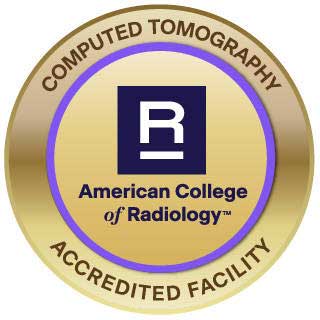 Computed Tomography Accredited Facility - American College of Radiology - Gold Seal
